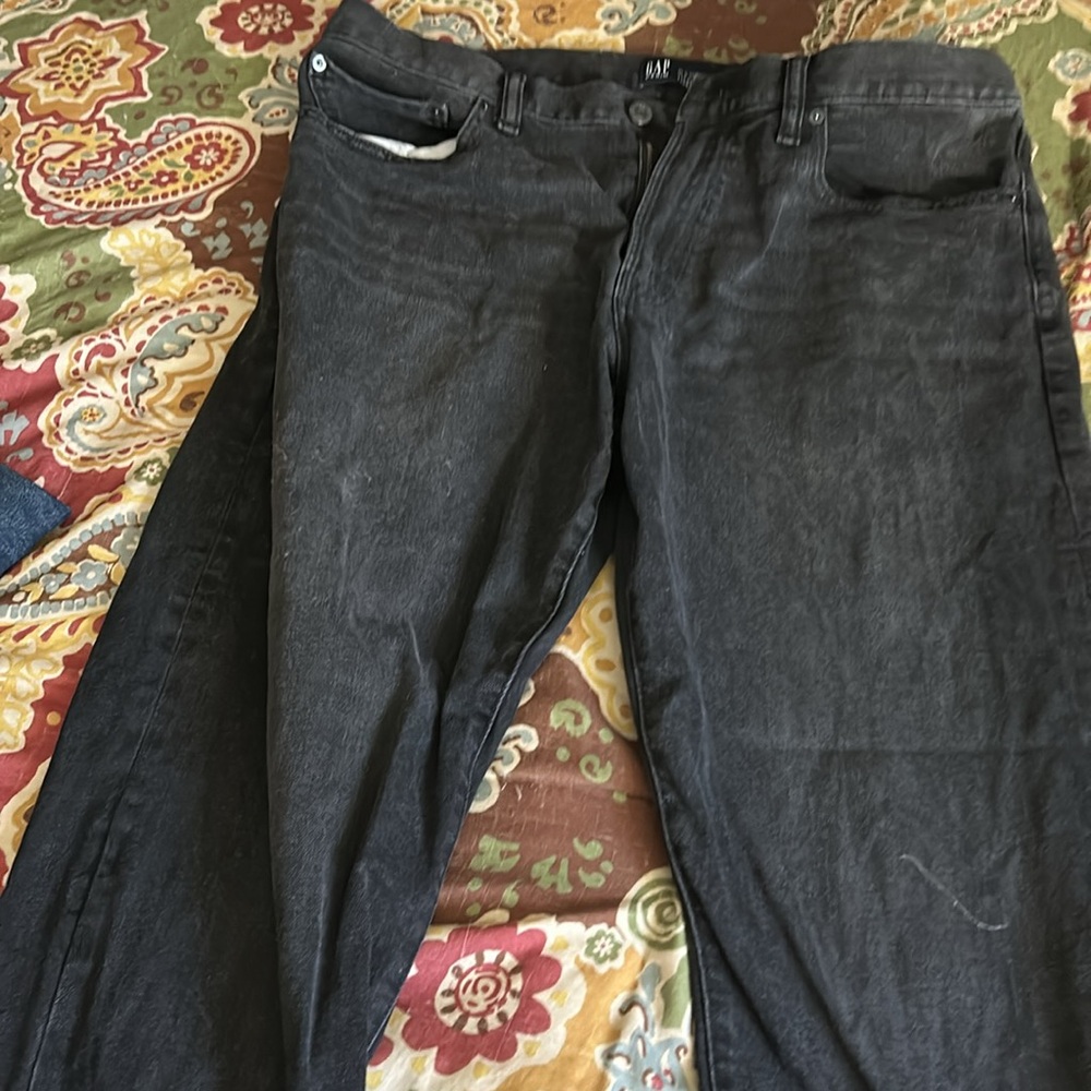 Mens Old Navy black jeans
